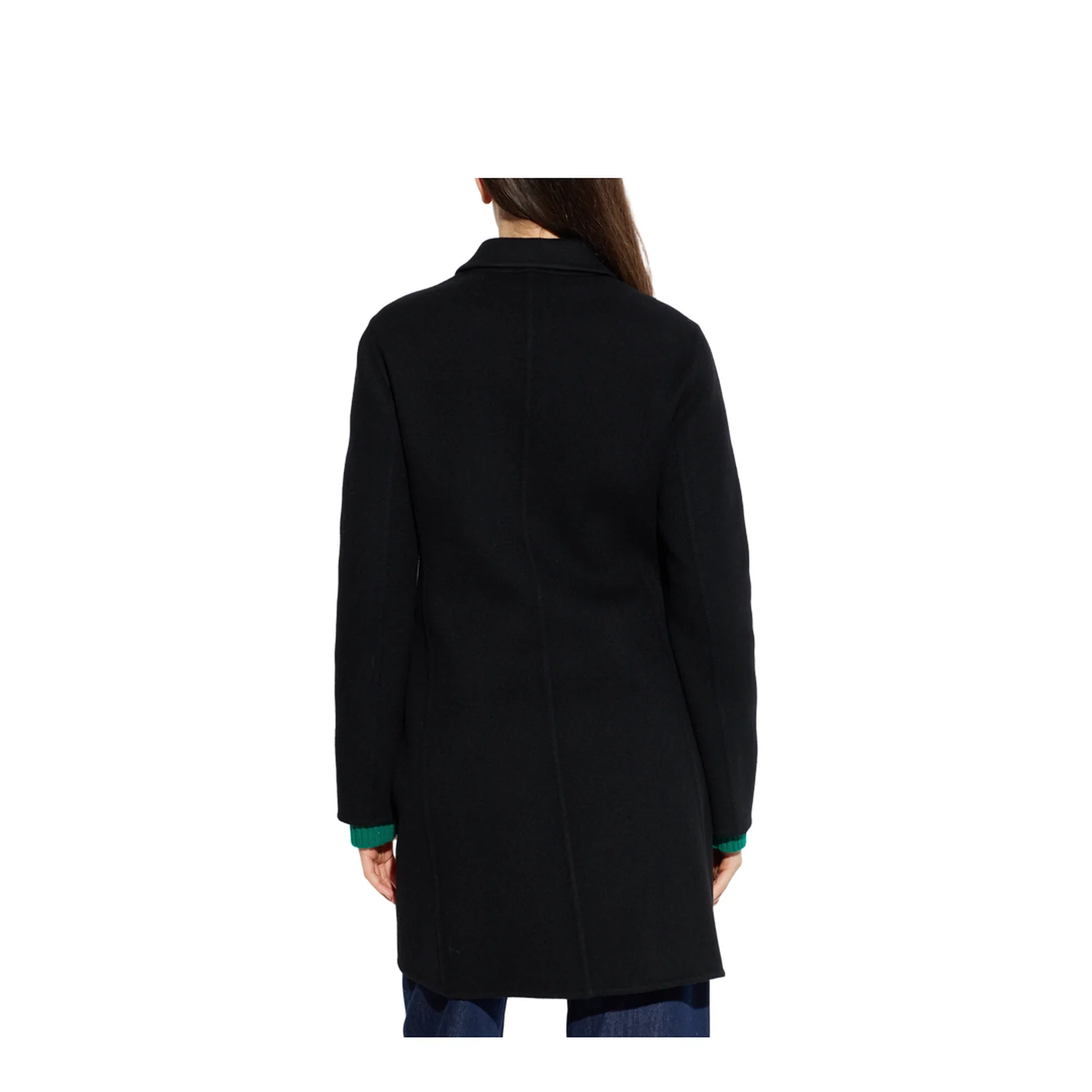Wool Coat Black - Image 4