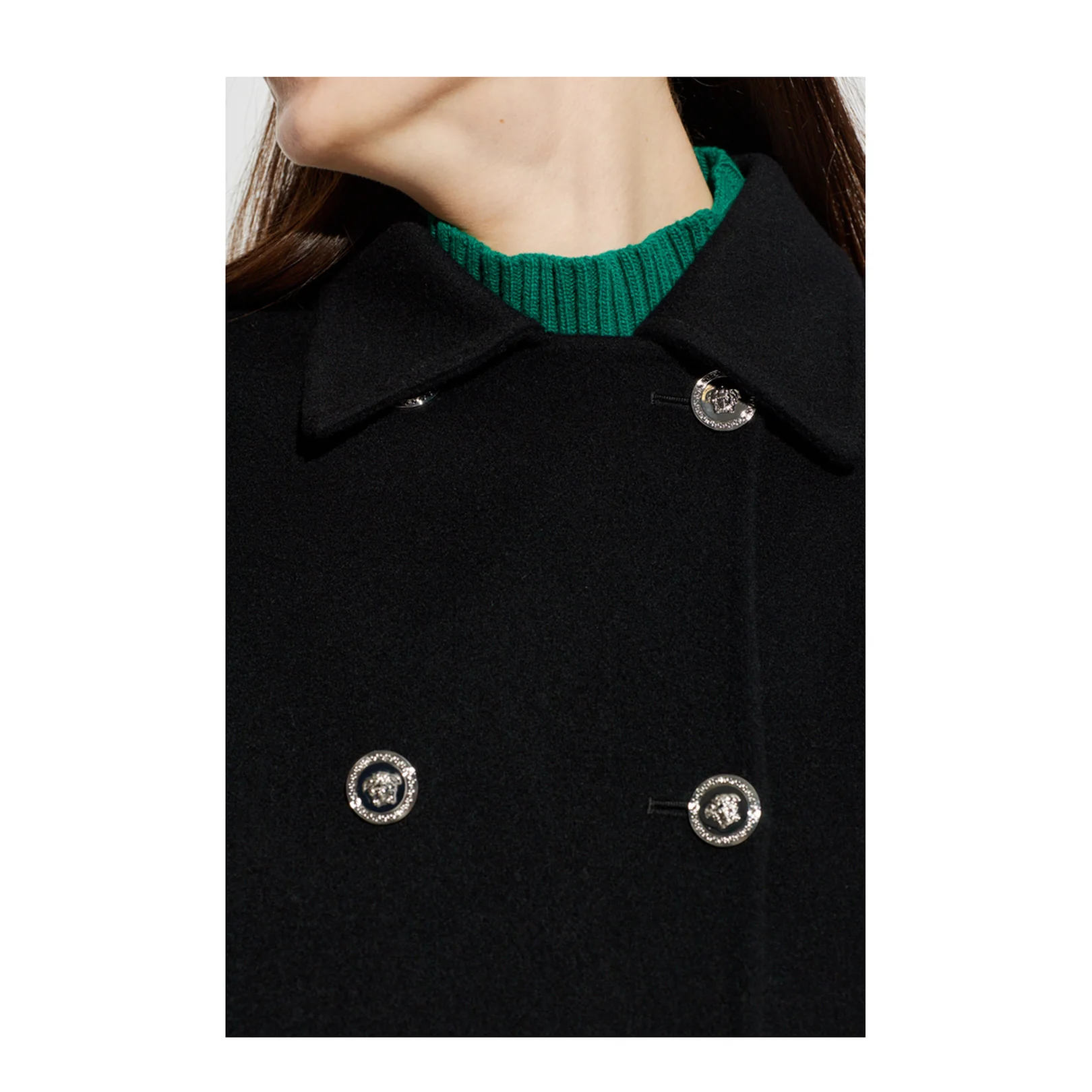 Wool Coat Black - Image 5