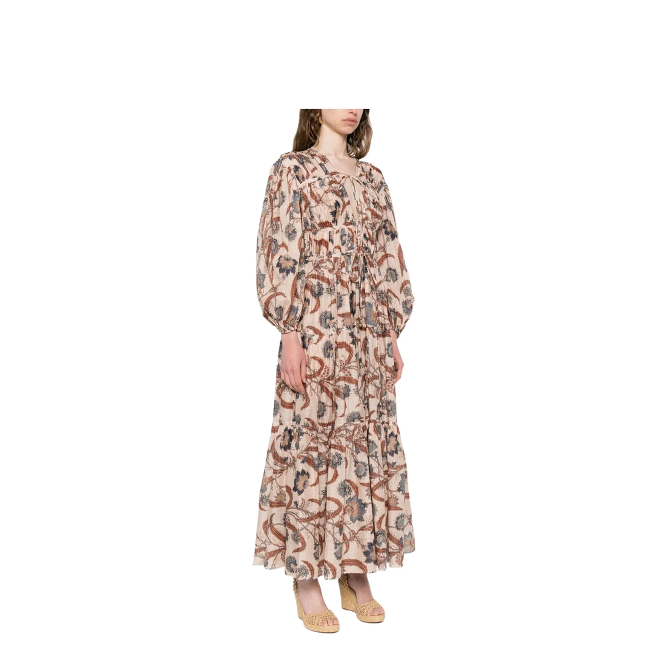 Ascension Tie Billow Maxi Dress - Image 3