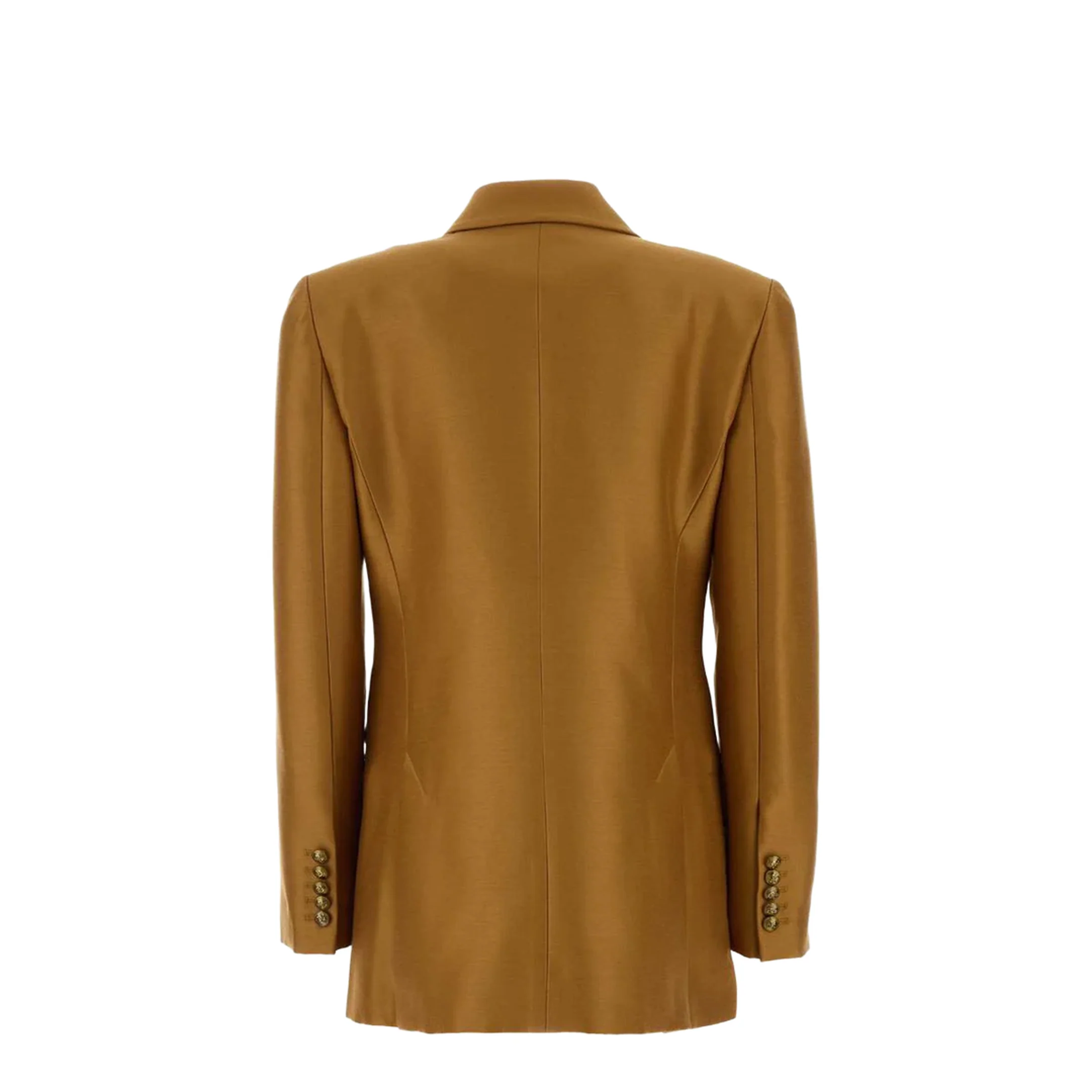 Caramel Wool Blend Hypnotic Blazer - Image 2