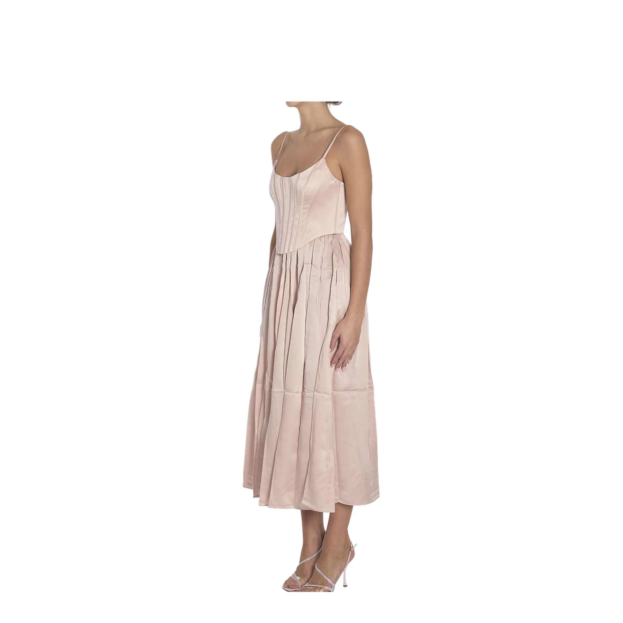 Corset Midi Dress - Image 2