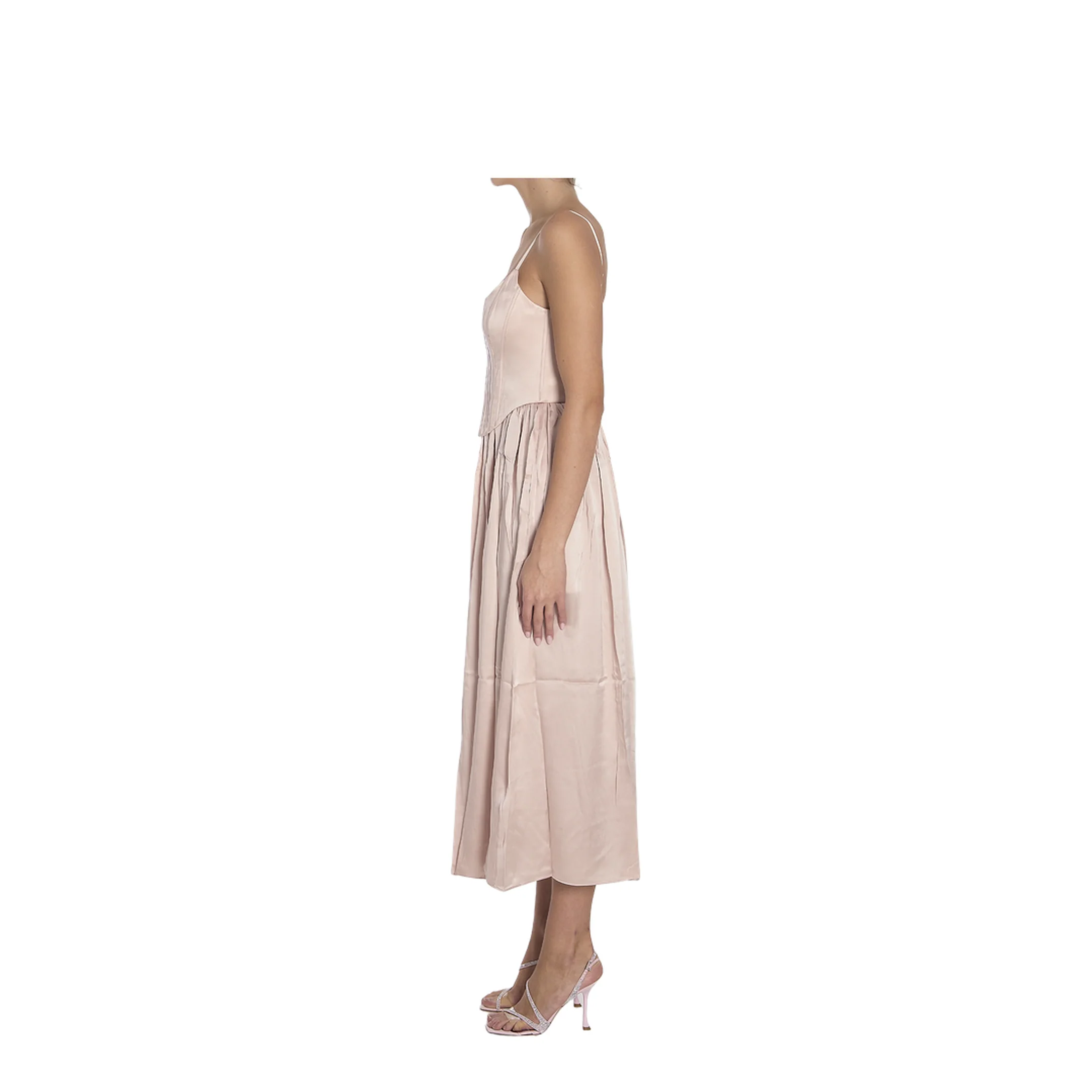 Corset Midi Dress - Image 3