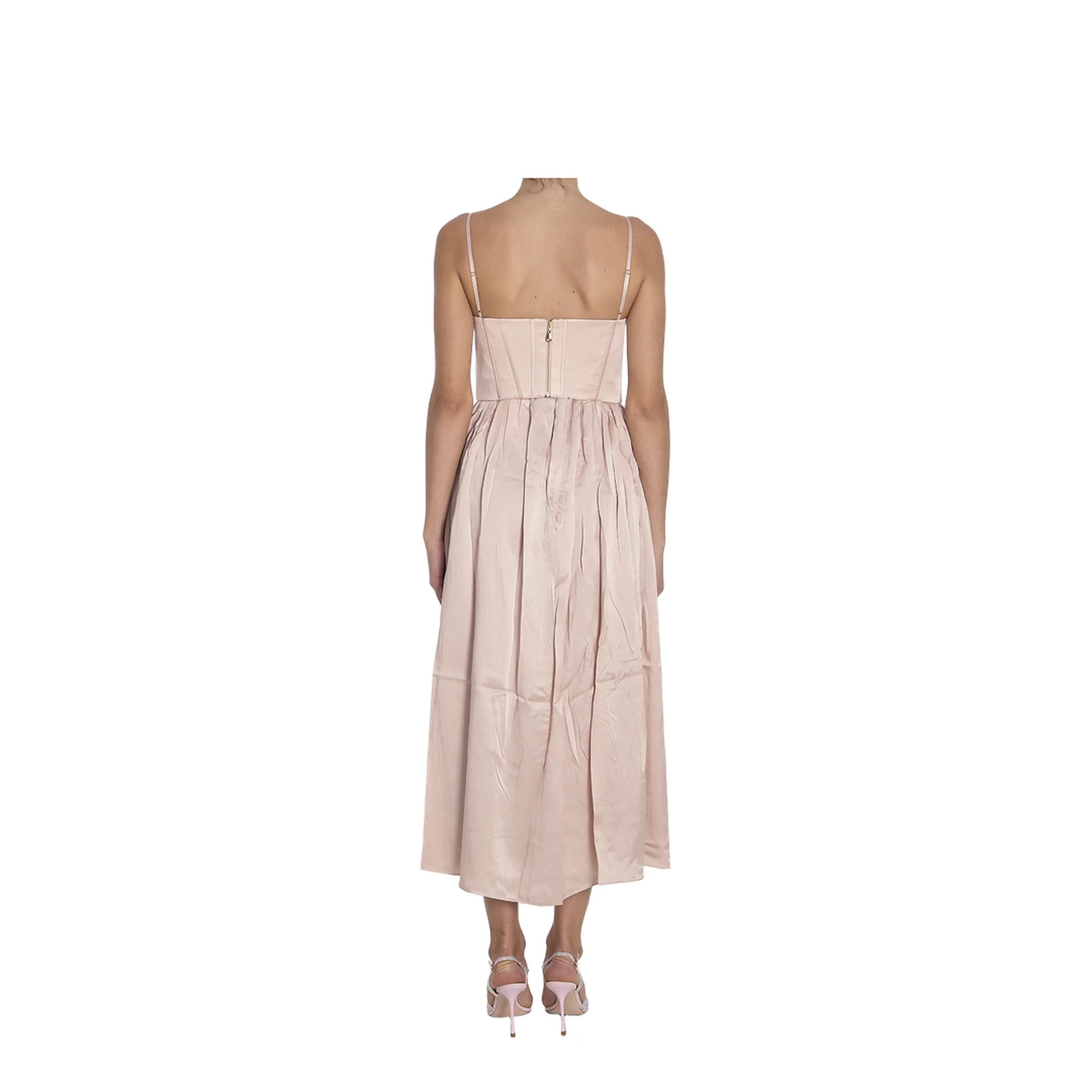 Corset Midi Dress - Image 4