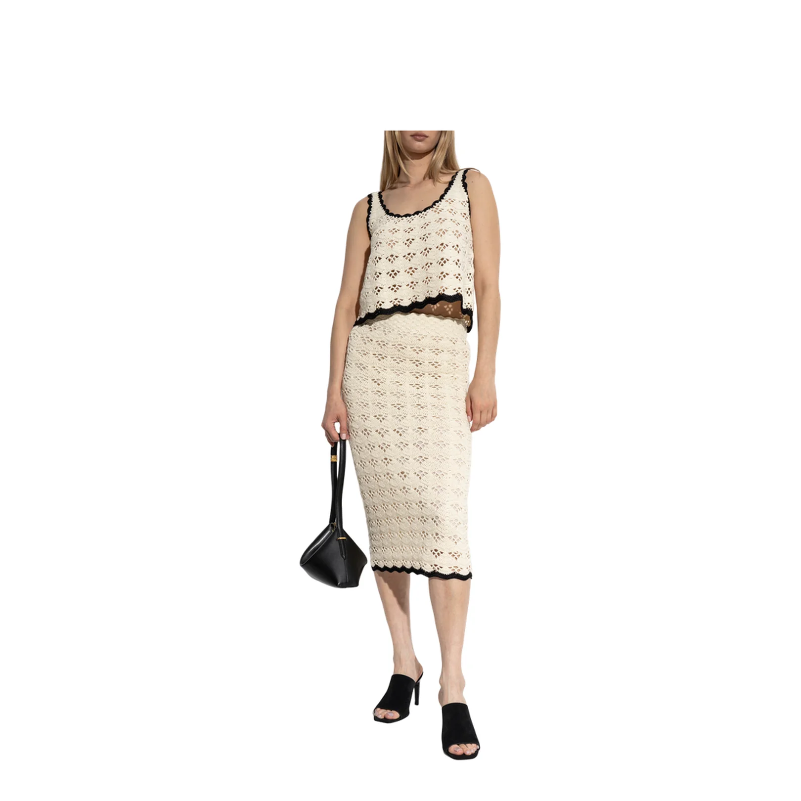 Cotton Skirt Cream - Image 2