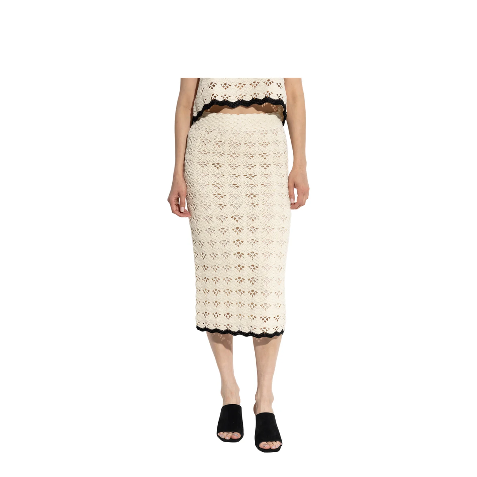 Cotton Skirt Cream - Image 3