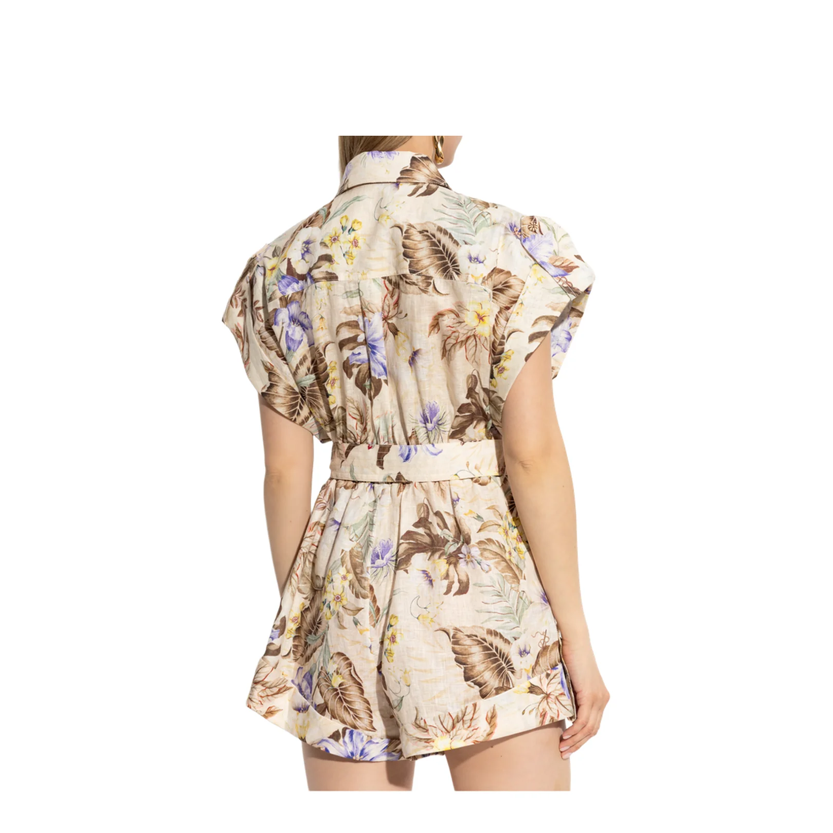 Floral Print Jumpsuit - Image 4