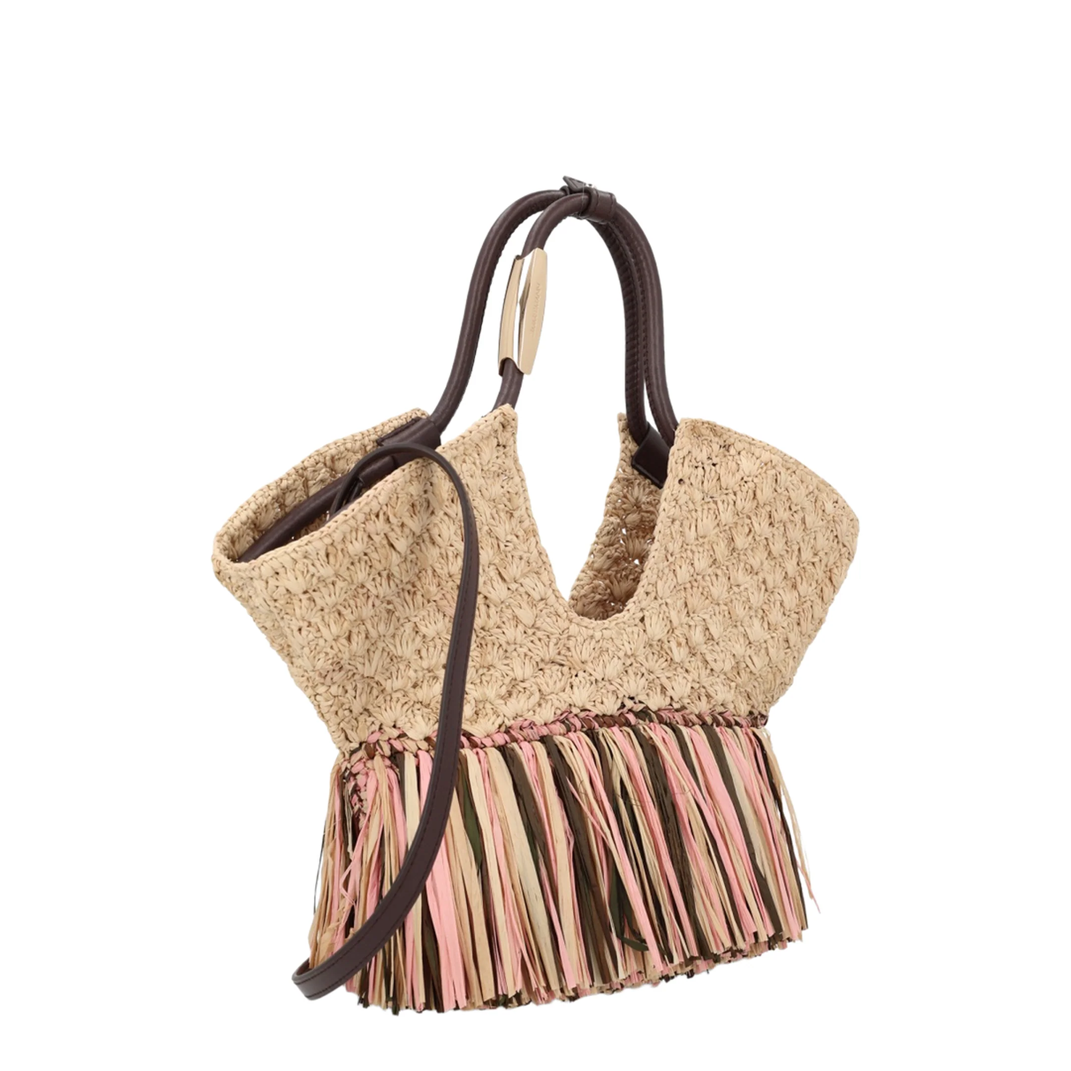 Goldentime Small Fringe Tote - Image 2