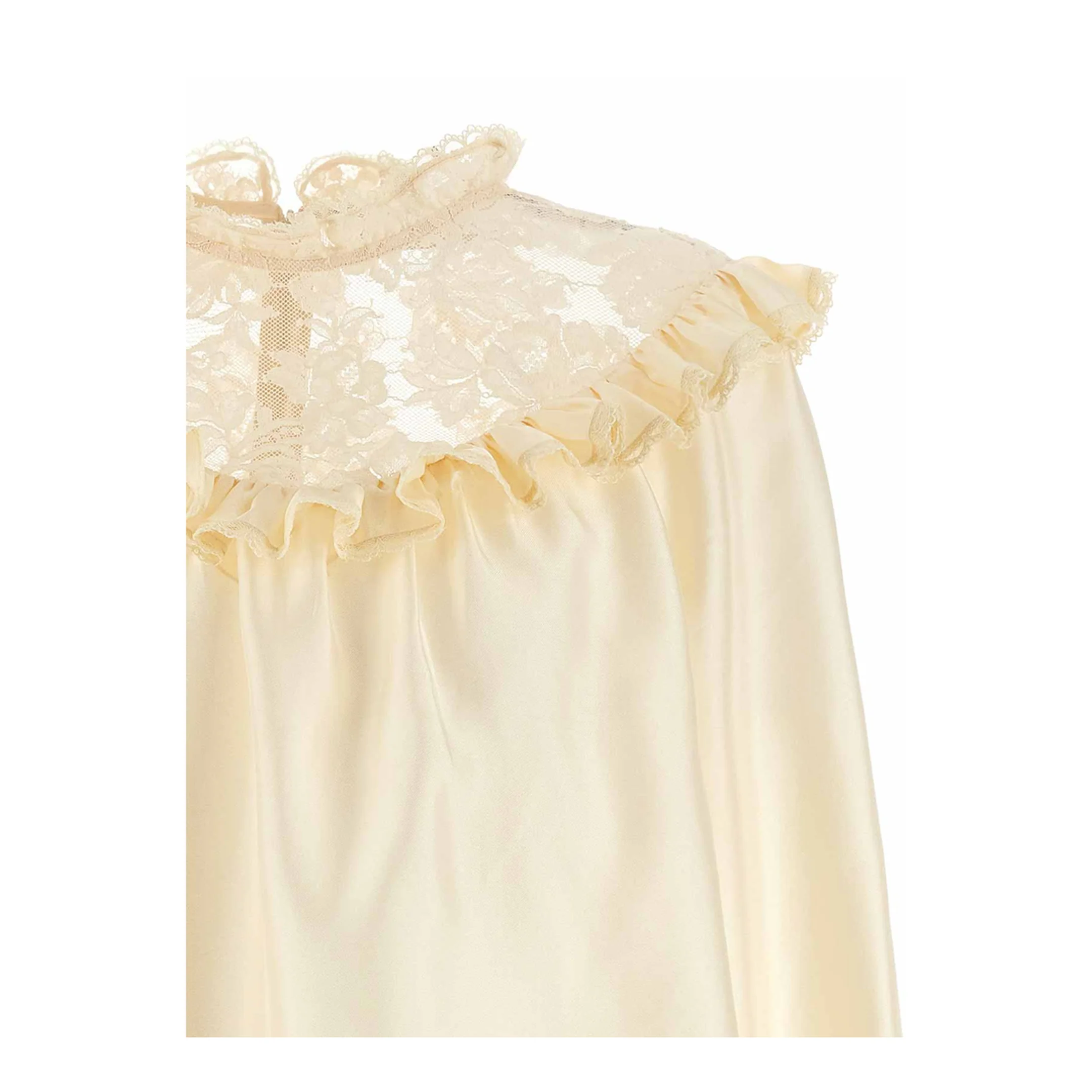 Lace Billow Blouse - Image 2