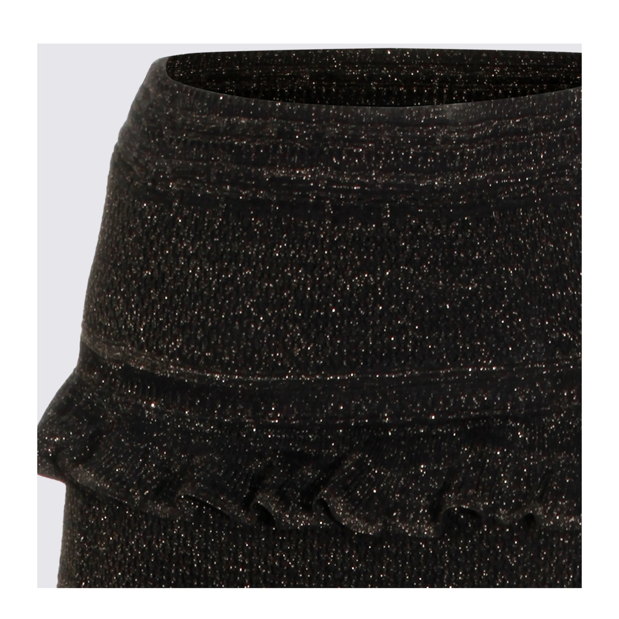 Metallic Black Skirt - Image 3
