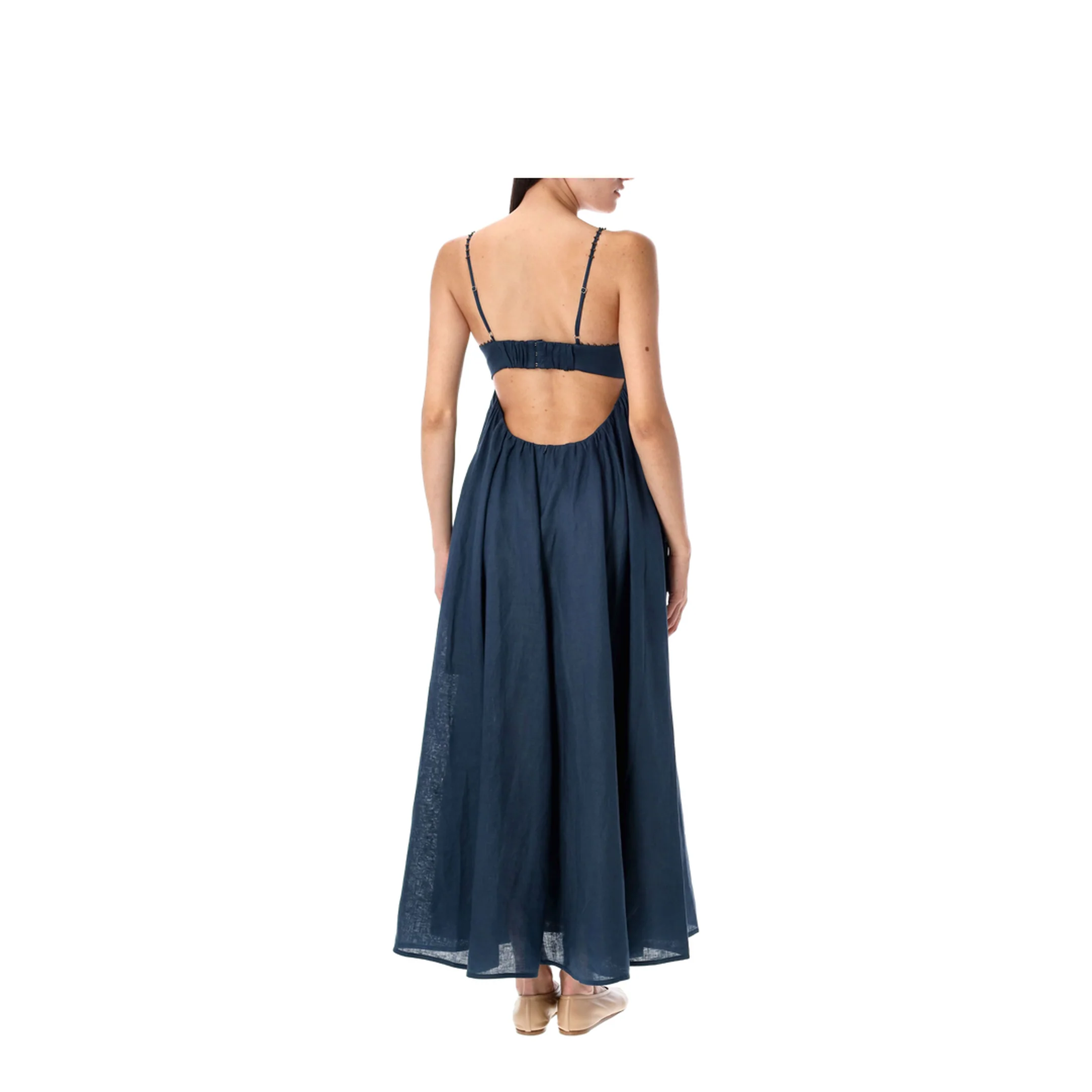 Midi Dress Blue - Image 3