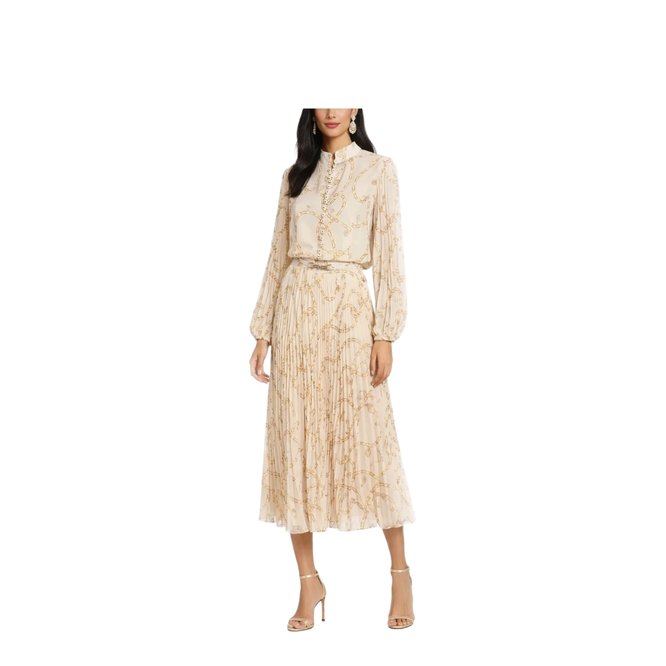 Pleated Blouse Sunray - Image 2
