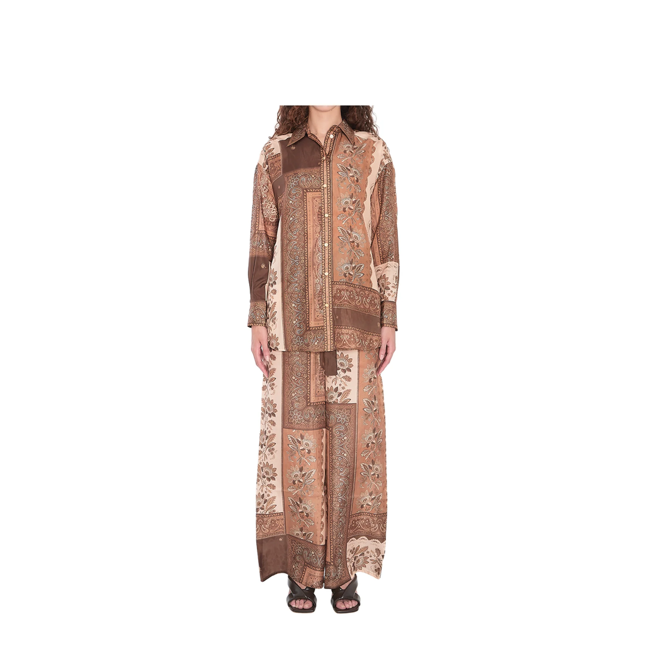 Relaxed Pant Chocolate Bandana - Image 5