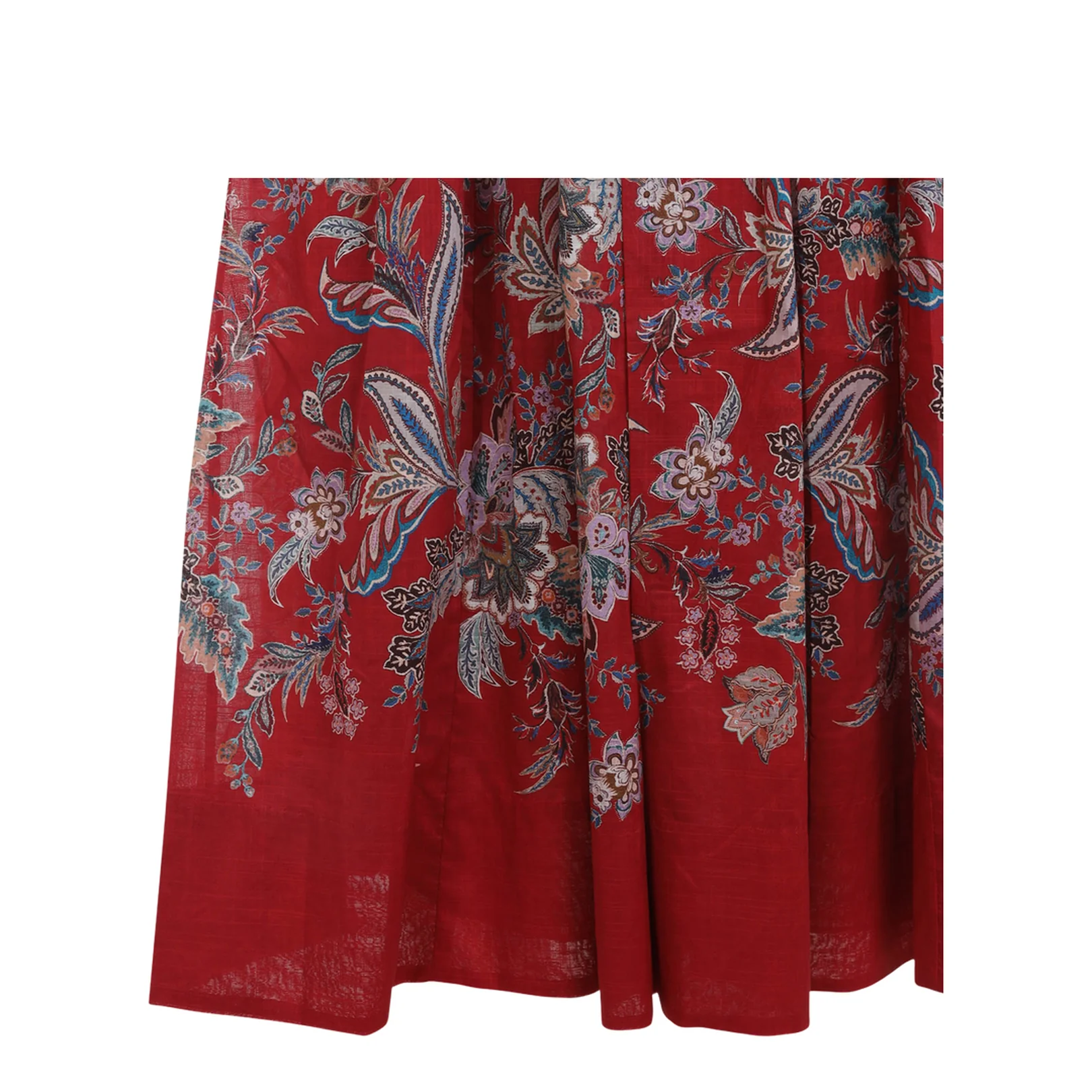Rhiannon Corset Midi Dress Red - Image 5