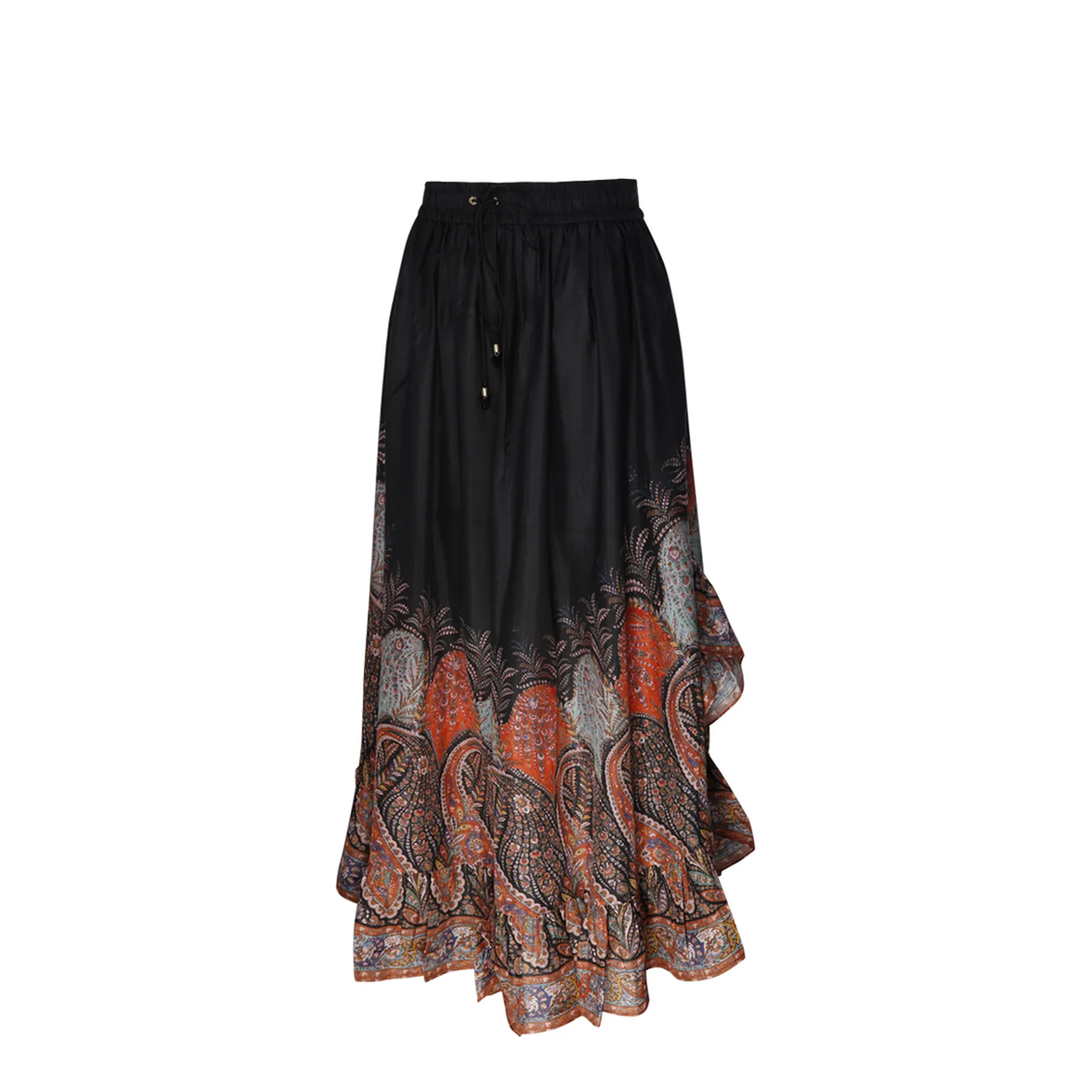 Rhiannon Ruffle Maxi Skirt - Image 2