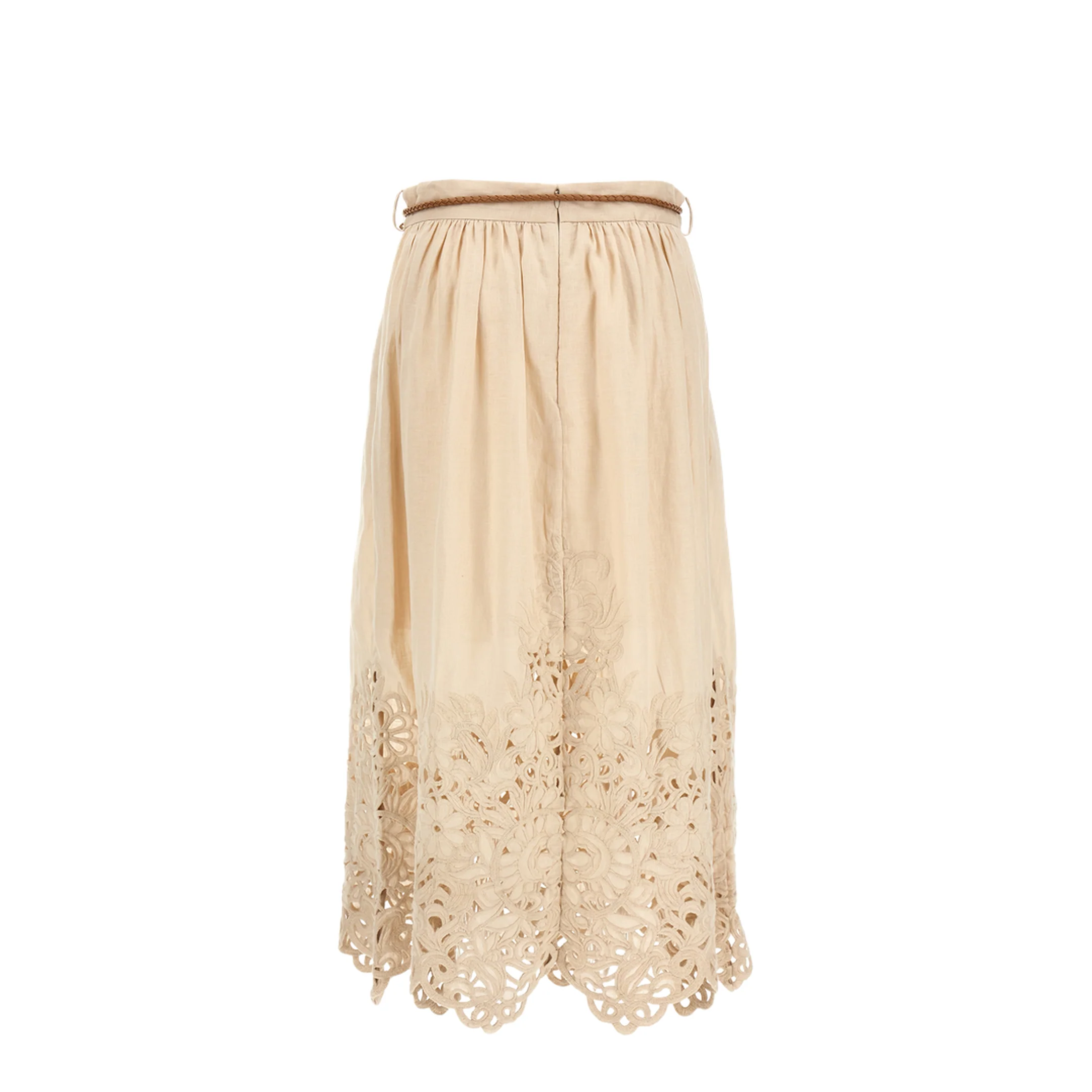 Wylie Embroidered Midi Skirts - Image 2