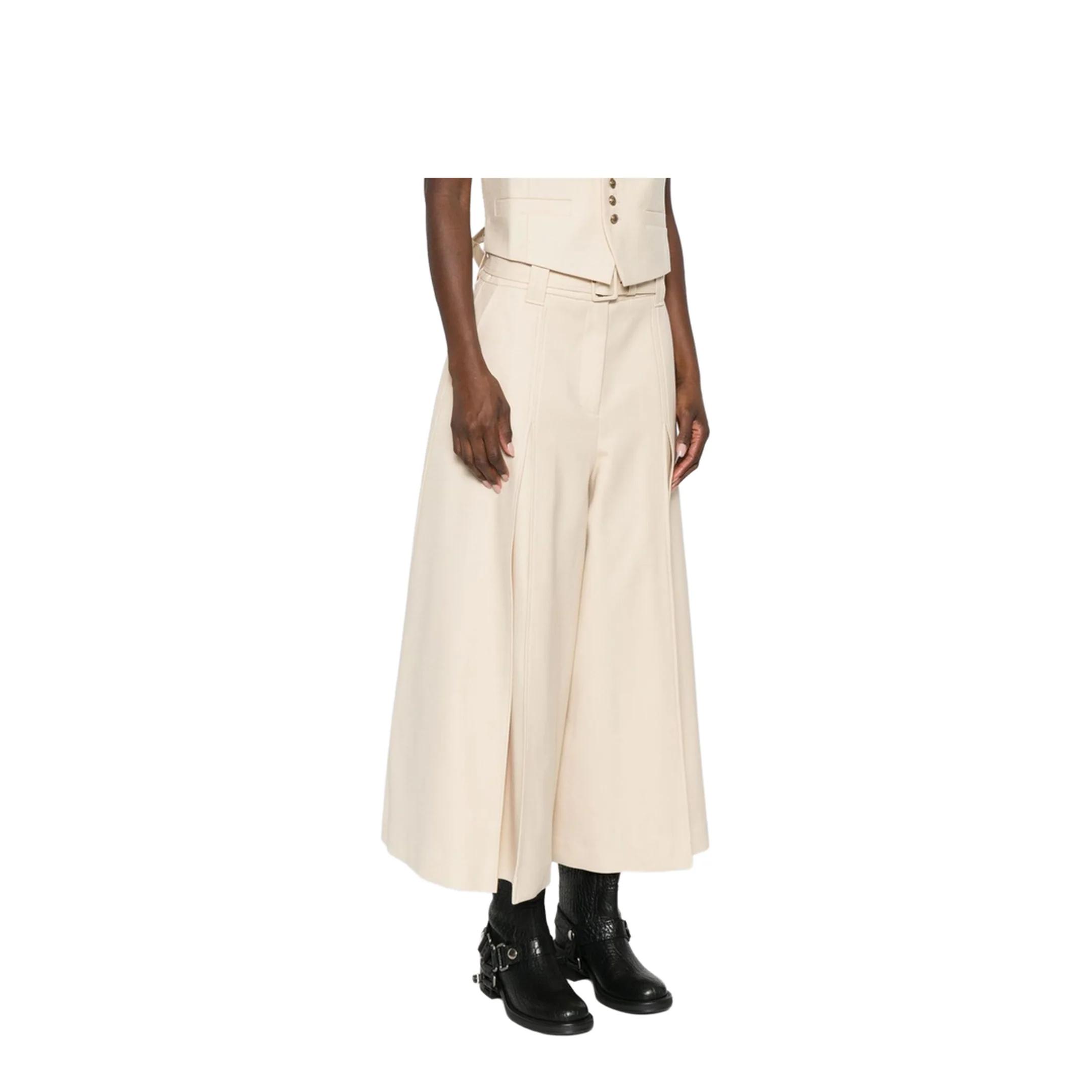 Hypnotic Wool Culotte Cream - Image 5